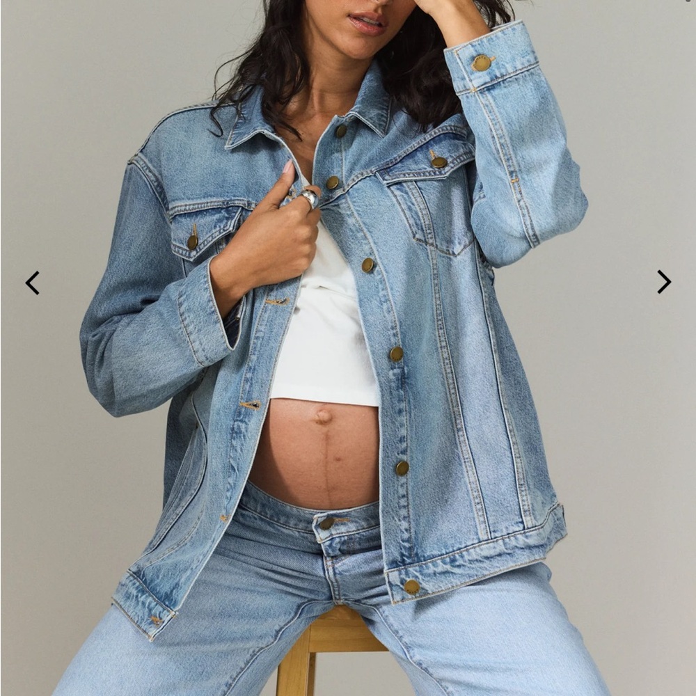 Hatch Classic Maternity Jean Jacket